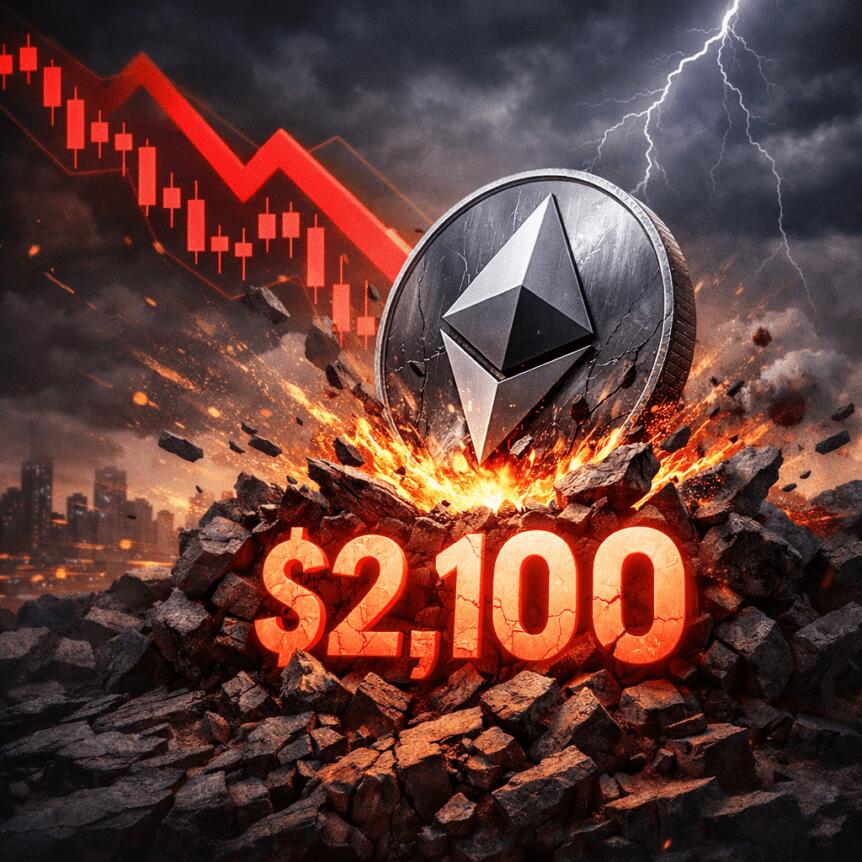 Ethereum Could Crash to $2,100 Again—Here’s Why