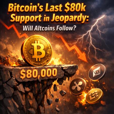 Bitcoin’s Last $80k Support in Jeopardy: Will Altcoins Follow? Bitcoin's Last $80k Support In Jeopardy: Will Altcoins Follow?