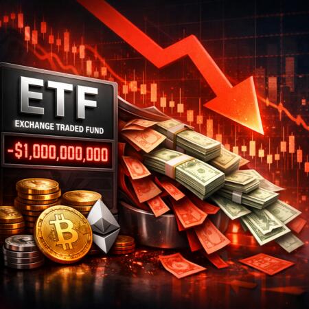 Crypto ETFs See $1B+ Daily Outflows as Markets Slide Crypto Etfs See $1b+ Daily Outflows As Markets Slide