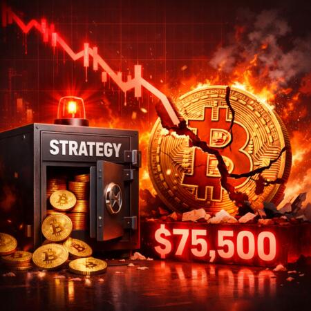 Strategy's Btc Holdings Turn Red As Bitcoin Crashes To $75,500