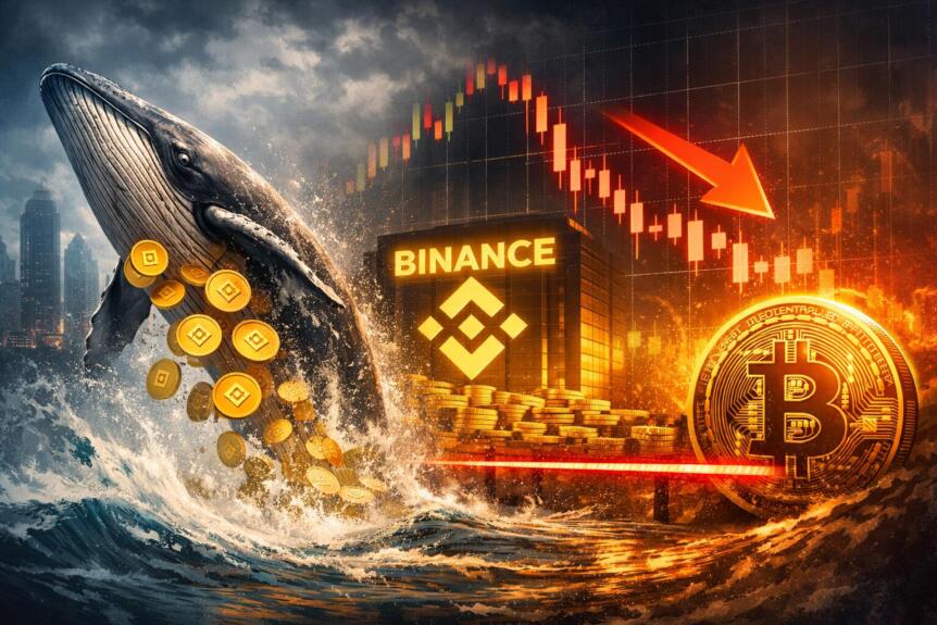Binance Whale Inflows Surge as Bitcoin Tests Critical Support