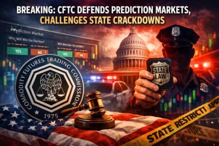 Breaking: Cftc Defends Prediction Markets, Challenges State Crackdowns