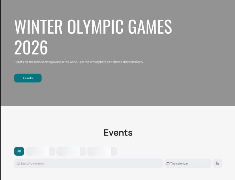 A fake ticket website