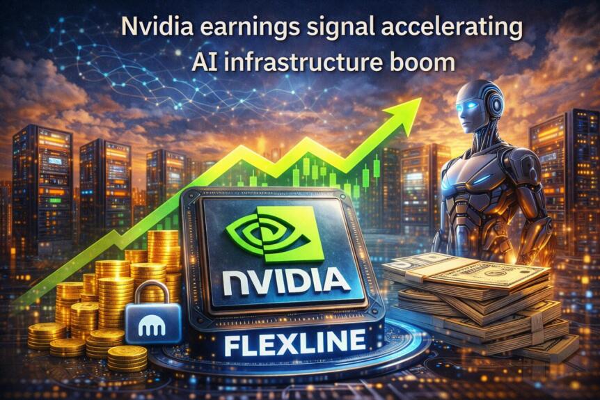 Wyniki finansowe Nvidia sygnalizują przyspieszający boom infrastruktury AI
