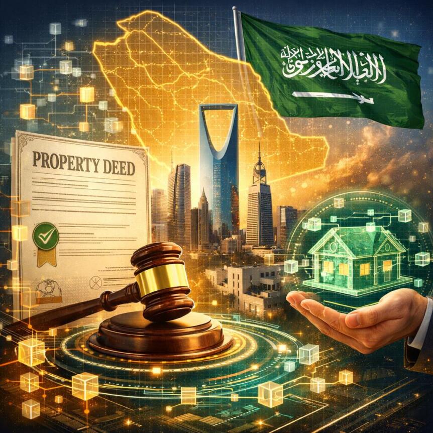 Saudi Arabia Executes First Sovereign Tokenized Property Deed