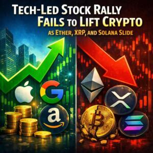 Tech-Led Stock Rally Fails to Lift Crypto as Ether, XRP, and Solana Slide Tech-Led Stock Rally Fails To Lift Crypto As Ether, Xrp, And Solana Slide