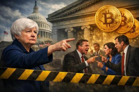 Treasury Draws Firm Line As Bitcoin Reserve Debate Roils Capitol Hill