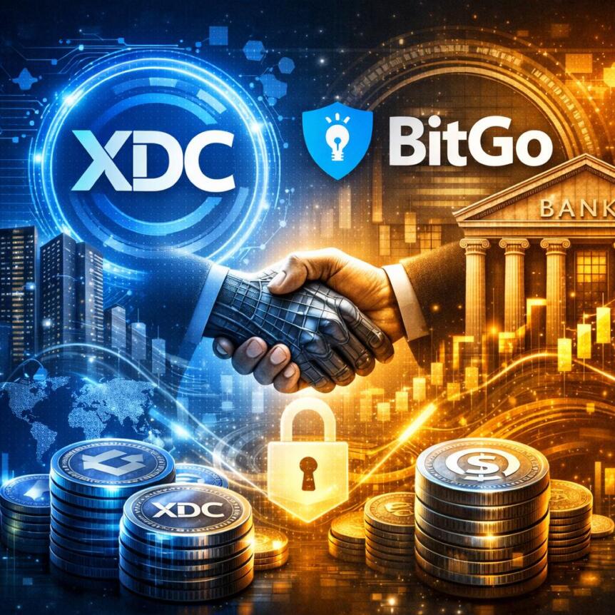XDC Network Gains Institutional Custody via BitGo Integration