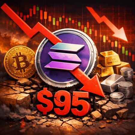 SOL Dips to $95 as BTC, Gold, Silver Selloff — What’s Next? Sol Dips To $95 As Btc, Gold, Silver Selloff — What’s Next?
