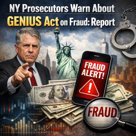 NY Prosecutors Warn About GENIUS Act on Fraud: Report Ny Prosecutors Warn About Genius Act On Fraud: Report