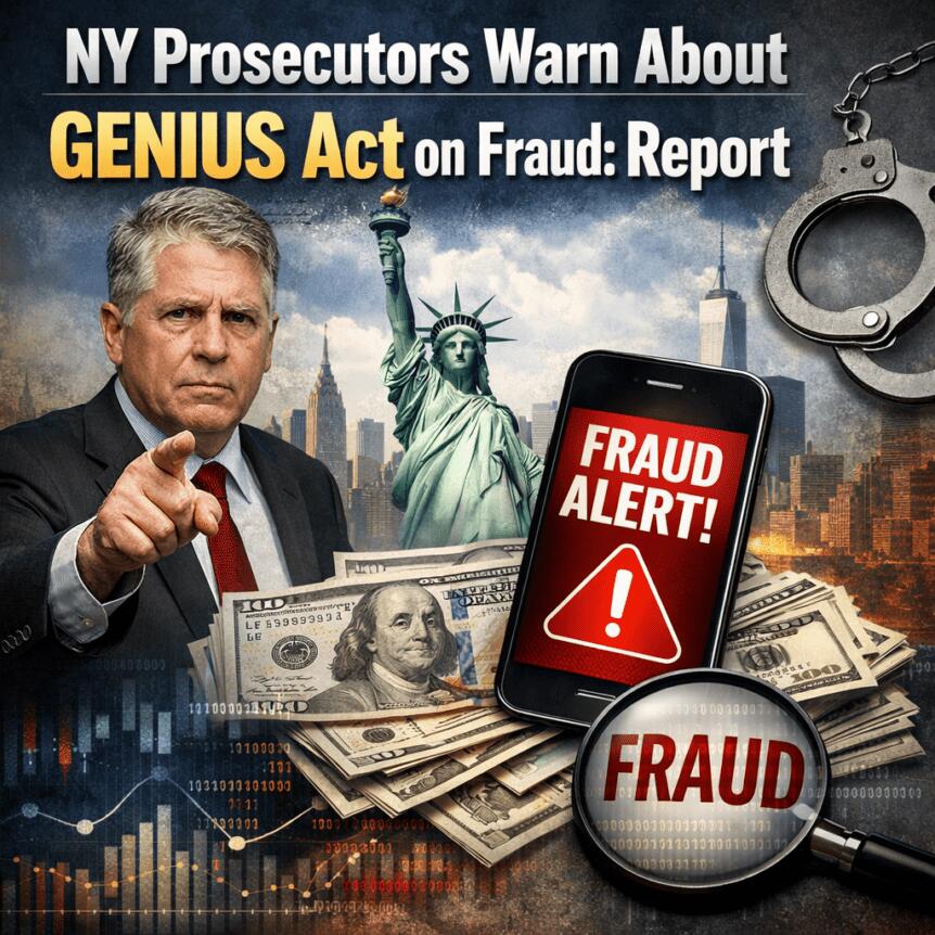 Ny Prosecutors Warn About Genius Act On Fraud: Report