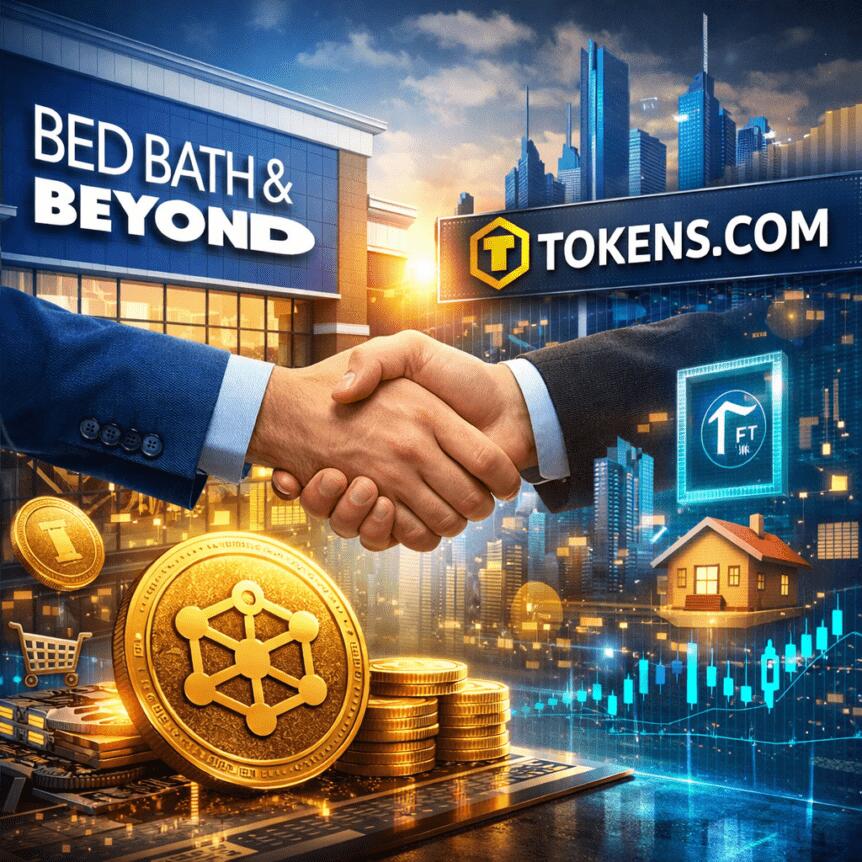 Bed Bath & Beyond To Acquire Tokens.com, Enter Tokenized Assets