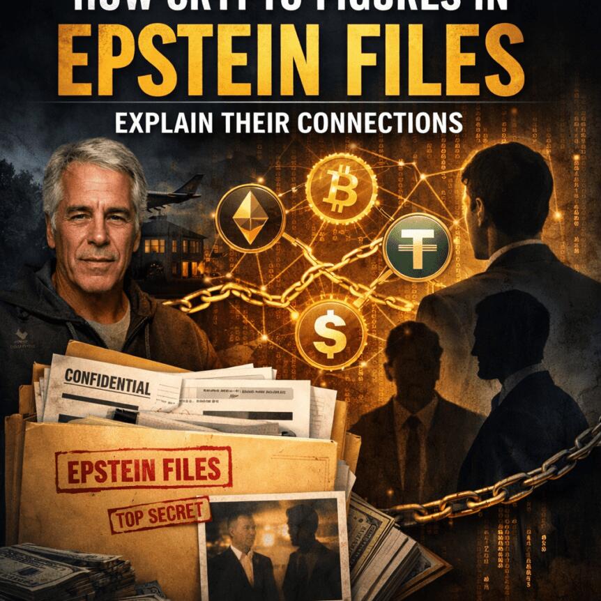 How Crypto Figures In Epstein Files Explain Their Connections