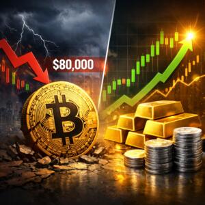 Bitcoin Struggles To Reclaim $80k As Gold And Silver Rally