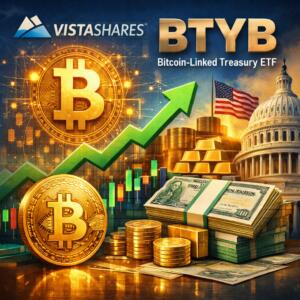 Vistashares Launches Btyb, A Bitcoin-Linked Treasury Etf