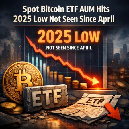 Spot Bitcoin Etf Aum Hits 2025 Low Not Seen Since April