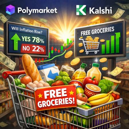 Polymarket & Kalshi Give Free Groceries During Prediction Market Boom