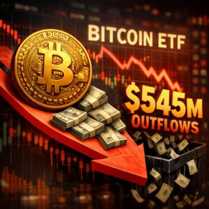 Bitcoin Etfs Slide Further As Daily Outflows Hit $545m
