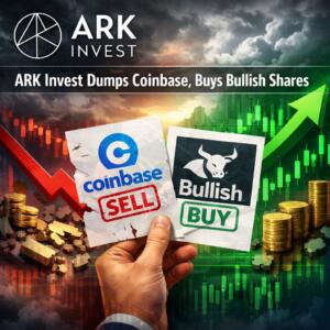 Ark Invest Dumps Coinbase, Buys Bullish Shares