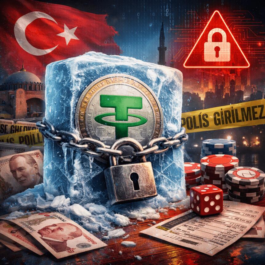 Tether Freezes $544m Crypto Tied To Turkish Illegal Betting Probe
