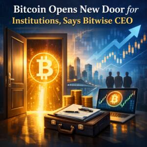 Bitcoin Opens New Door For Institutions, Says Bitwise Ceo
