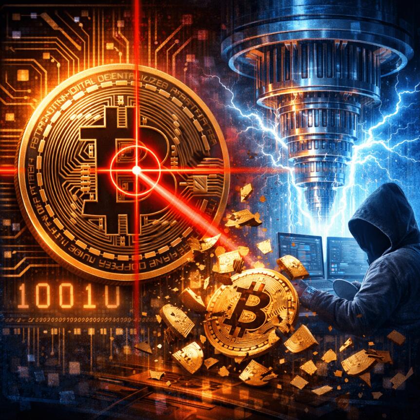 Only 10K Bitcoin Is Quantum-Vulnerable—Prime Target for Attack