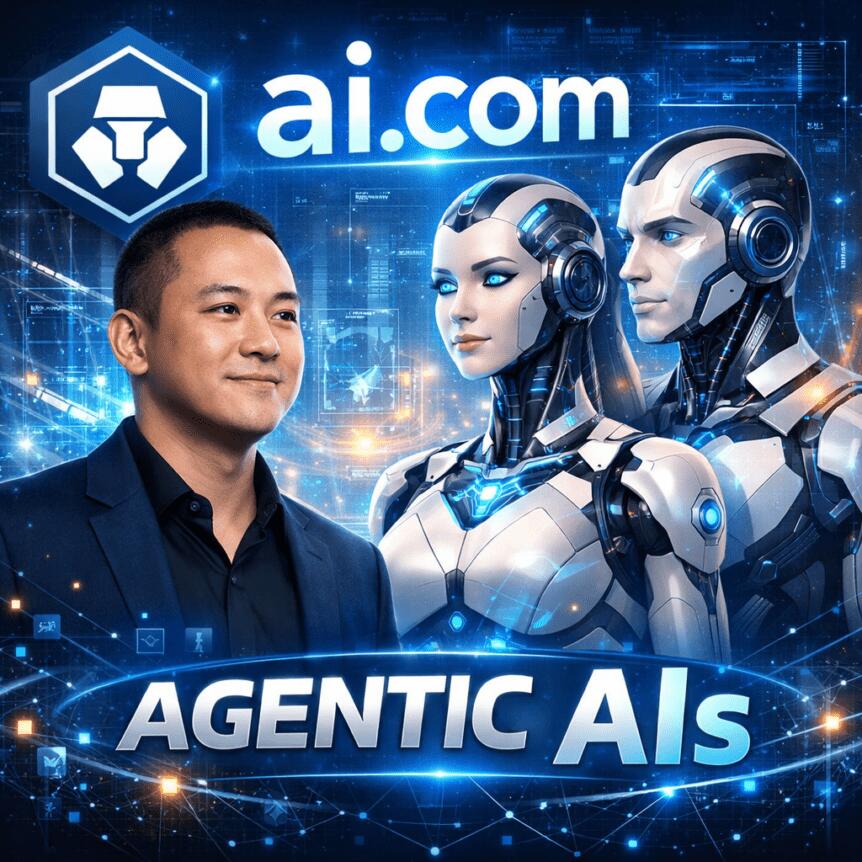 Crypto.com Ceo Unveils Agentic Ais In Ai.com Launch