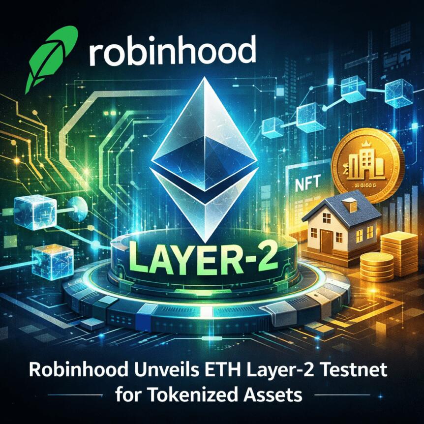 Robinhood Unveils ETH Layer-2 Testnet for Tokenized Assets