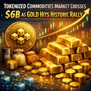 Tokenized Commodities Market Crosses $6b As Gold Hits Historic Rally
