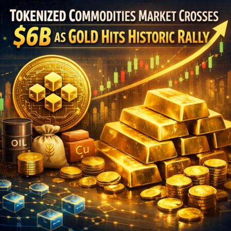 Tokenized Commodities Market Crosses $6b As Gold Hits Historic Rally