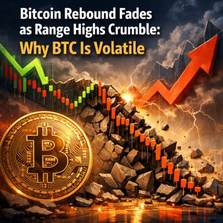 Bitcoin Rebound Fades As Range Highs Crumble: Why Btc Is Volatile