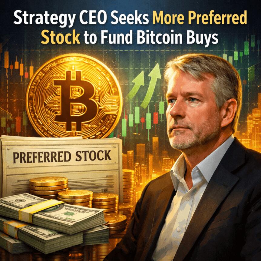 Strategy CEO Seeks More Preferred Stock to Fund Bitcoin Buys