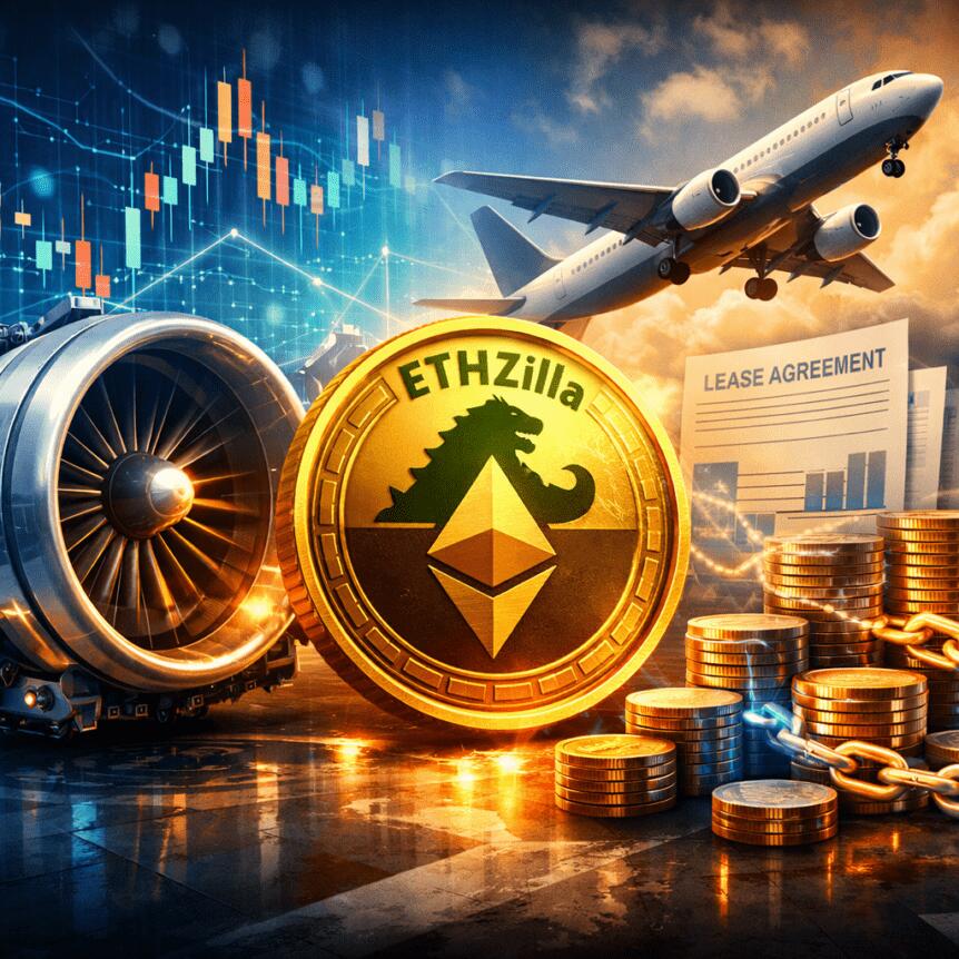 Ethzilla Unveils Jet Engine Leases-Backed Token In Tokenization Pivot