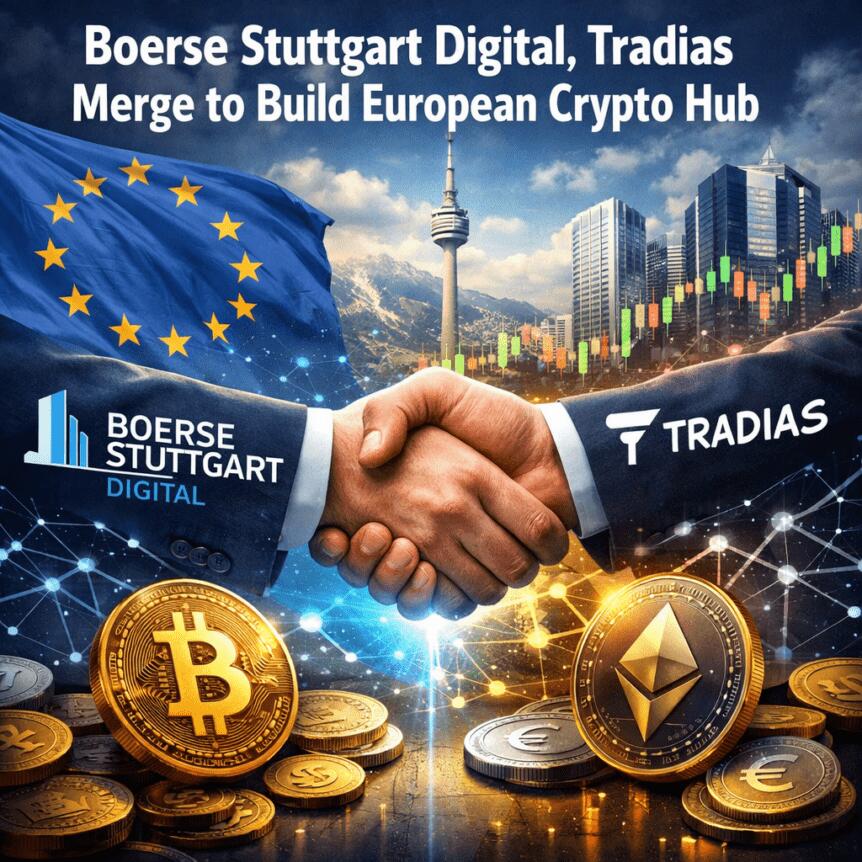 Boerse Stuttgart Digital, Tradias Merge to Build European Crypto Hub