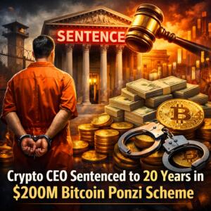 Crypto CEO Sentenced to 20 Years in $200M Bitcoin Ponzi Scheme Crypto Ceo Sentenced To 20 Years In $200m Bitcoin Ponzi Scheme