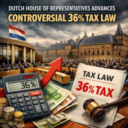 Dutch House of Representatives Advances Controversial 36% Tax Law Dutch House Of Representatives Advances Controversial 36% Tax Law