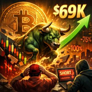 Bitcoin Bulls Surge to $69K as Retail Traders Push Short Positions Bitcoin Bulls Surge To $69k As Retail Traders Push Short Positions