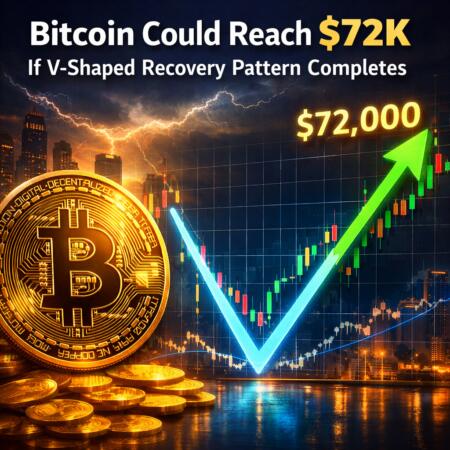 Bitcoin Could Reach $72K If V-Shaped Recovery Pattern Completes Bitcoin Could Reach $72k If V-Shaped Recovery Pattern Completes