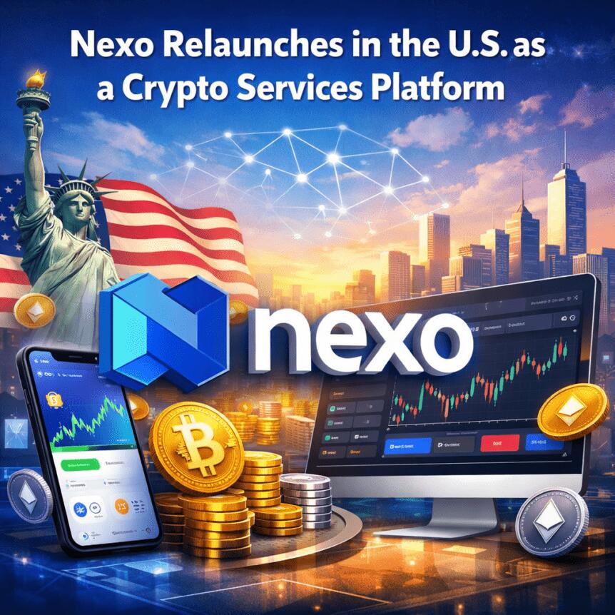 Nexo Relaunches In The U.s. As A Crypto Services Platform