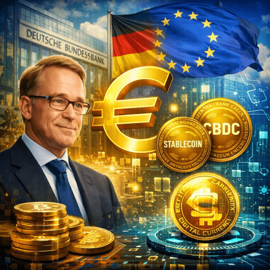 Germany’s central bank president touts stablecoins, CBDCs for EU Germany's Central Bank President Touts Stablecoins, Cbdcs For Eu