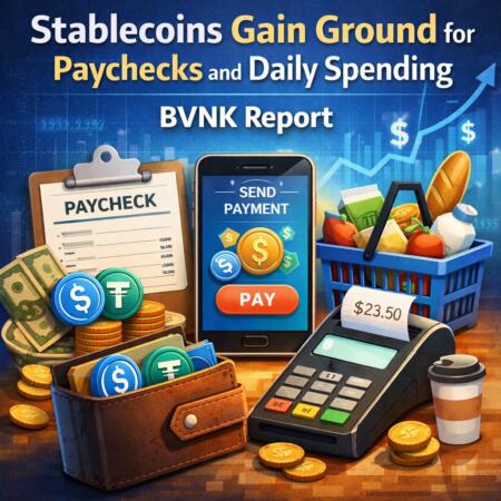 Stablecoins Gain Ground For Paychecks And Daily Spending, Bvnk Report