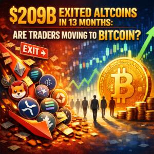 $209B Exited Altcoins in 13 Months: Are Traders Moving to Bitcoin? $209b Exited Altcoins In 13 Months: Are Traders Moving To Bitcoin?