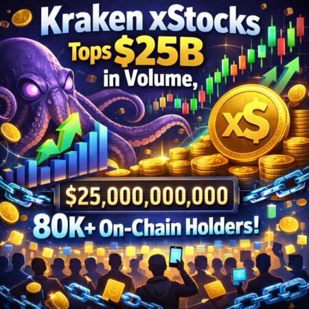 Kraken xStocks Tops $25B in Volume, 80K+ On-Chain Holders Kraken Xstocks Tops $25b In Volume, 80k+ On-Chain Holders