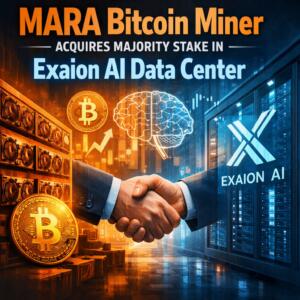 MARA Bitcoin Miner Acquires Majority Stake in Exaion AI Data Center Mara Bitcoin Miner Acquires Majority Stake In Exaion Ai Data Center