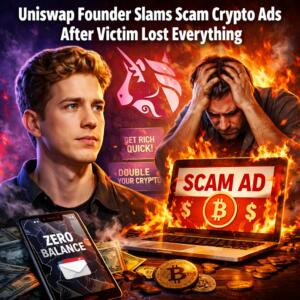 Uniswap Founder Slams Scam Crypto Ads After Victim Lost Everything Uniswap Founder Slams Scam Crypto Ads After Victim Lost Everything