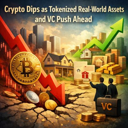 Crypto Dips As Tokenized Real-World Assets And Vc Push Ahead