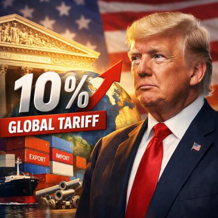 Trump Unveils 10% Global Tariff After Scotus Ruling