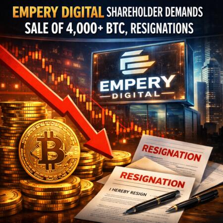 Empery Digital Shareholder Demands Sale Of 4,000+ Btc, Resignations
