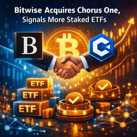 Bitwise Acquires Chorus One, Signals More Staked Etfs