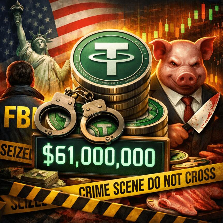 US Seizes $61M in USDT Linked to Pig-Butchering Crypto Scam